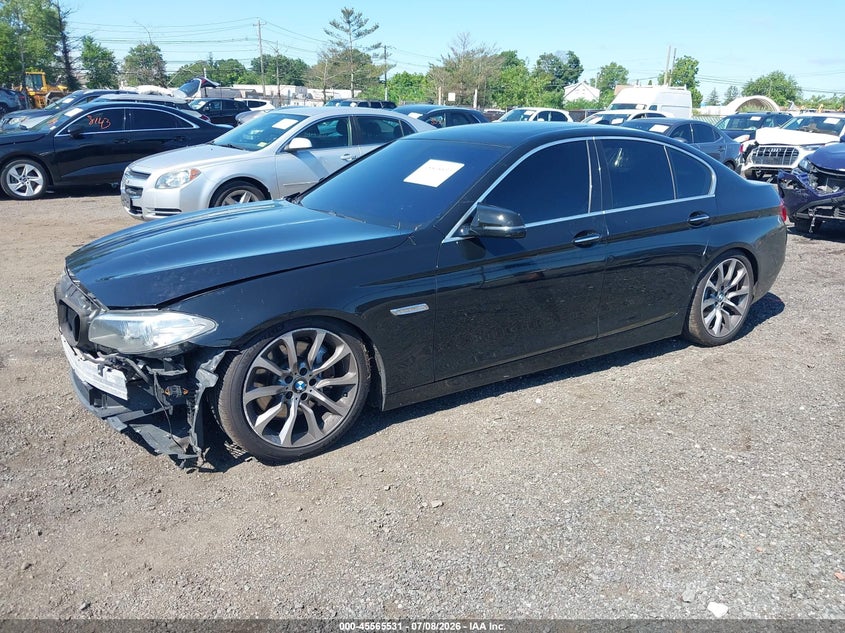 2014 BMW 5 series VIN WBA5B3C56ED537350 IAAI salvage auction — NORMAL WEAR, Clear (New Jersey), sold $900 on 2026-07-29 (photo 2)