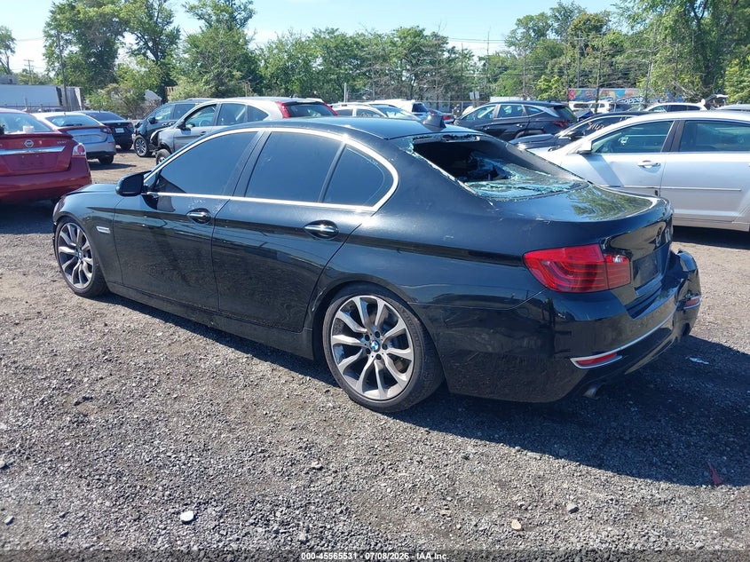 2014 BMW 5 series VIN WBA5B3C56ED537350 IAAI salvage auction — NORMAL WEAR, Clear (New Jersey), sold $900 on 2026-07-29 (photo 3)