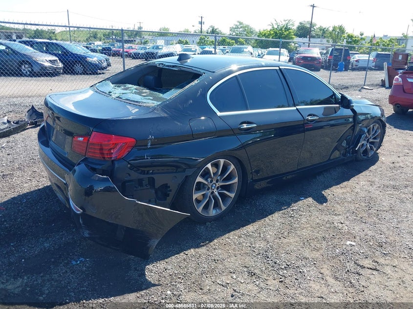 2014 BMW 5 series VIN WBA5B3C56ED537350 IAAI salvage auction — NORMAL WEAR, Clear (New Jersey), sold $900 on 2026-07-29 (photo 4)