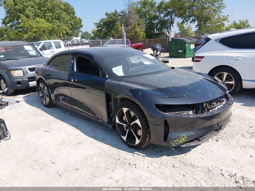 2023 Lucid Air VIN 50EA1TEA5PA002959 — IAAI salvage auction photo