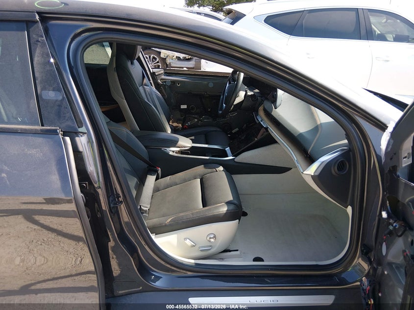 2023 Lucid Air VIN 50EA1TEA5PA002959 IAAI salvage auction — FRONT END, Salvage (Illinois), sold $9,300 on 2026-09-24 (photo 5)