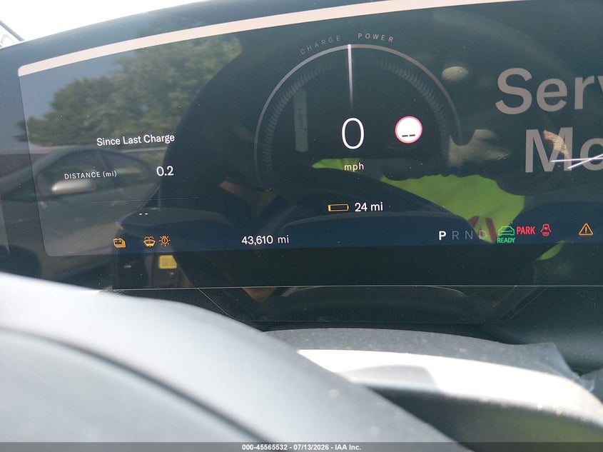 2023 Lucid Air VIN 50EA1TEA5PA002959 IAAI salvage auction — FRONT END, Salvage (Illinois), sold $9,300 on 2026-09-24 (photo 7)