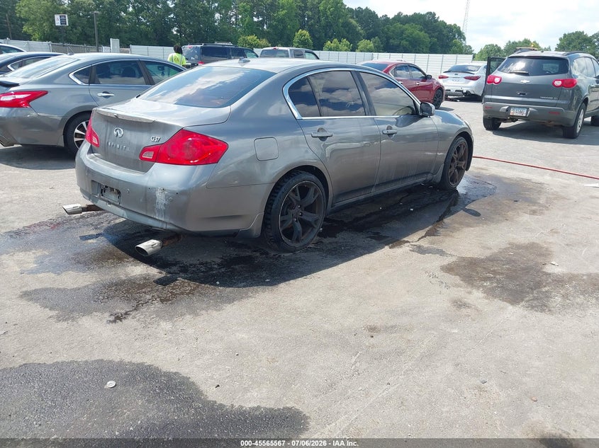 2013 Infiniti G VIN JN1CV6AP9DM717236 IAAI salvage auction — NORMAL WEAR, Salvage Title, sold $300 on 2026-07-15 (photo 4)