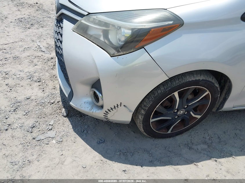 2015 Toyota Yaris VIN VNKKTUD38FA016114 IAAI salvage auction — NORMAL WEAR, Clear (South Carolina), sold $2,050 on 2026-07-28 (photo 6)