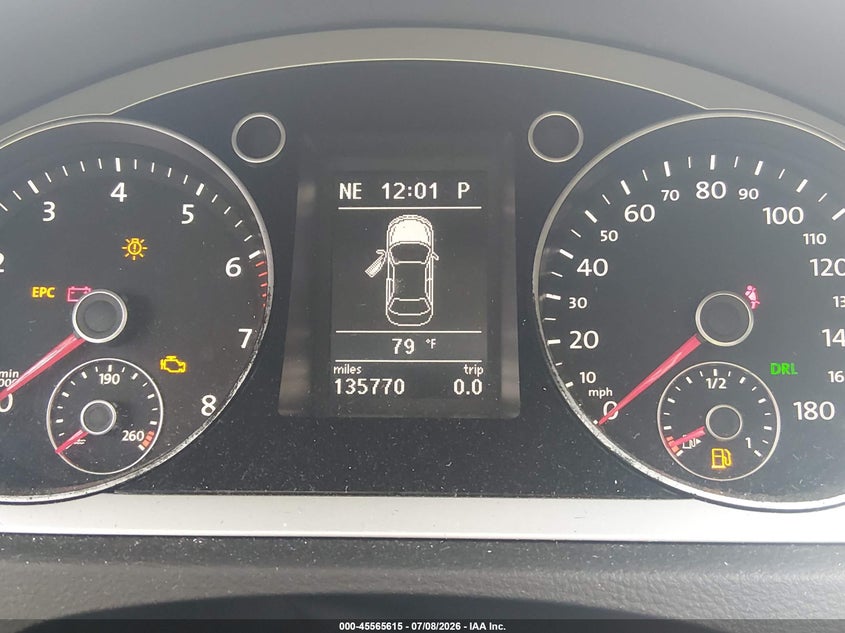 2010 Volkswagen Cc VIN WVWMP7AN7AE555757 IAAI salvage auction — NORMAL WEAR, Clear (Virginia), sold $175 on 2026-07-21 (photo 7)