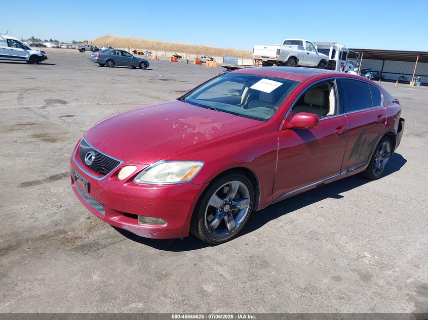 2007 Lexus Gs VIN JTHBE96S470014936 IAAI salvage auction — LEFT SIDE, Salvage (California), sold $25 on 2026-07-29 (photo 2)