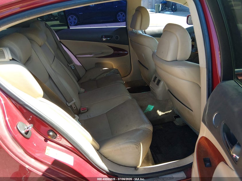 2007 Lexus Gs VIN JTHBE96S470014936 IAAI salvage auction — LEFT SIDE, Salvage (California), sold $25 on 2026-07-29 (photo 8)