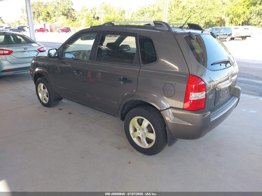 2008 Hyundai Tucson VIN KM8JM12B78U814059 IAAI salvage auction — NORMAL WEAR, Clear (Florida), sold $1,250 on 2026-07-15 (photo 3)