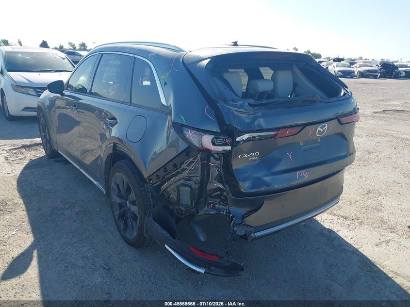 2024 Mazda Cx-90 VIN JM3KKDHD1R1164468 IAAI salvage auction — REAR END, Salvage Title, sold $12,950 on 2026-09-02 (photo 3)