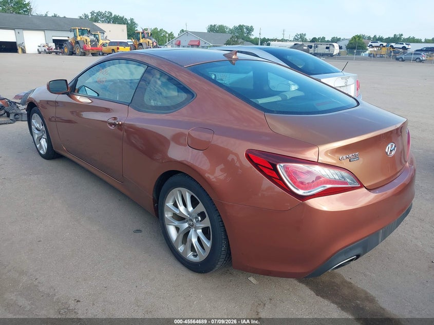 2013 Hyundai Genesis VIN KMHHT6KD6DU082100 IAAI salvage auction — FRONT END, Salvage Title, sold $25 on 2026-07-21 (photo 3)