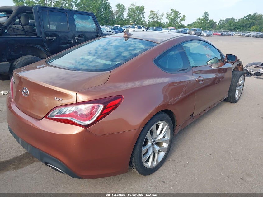2013 Hyundai Genesis VIN KMHHT6KD6DU082100 IAAI salvage auction — FRONT END, Salvage Title, sold $25 on 2026-07-21 (photo 4)