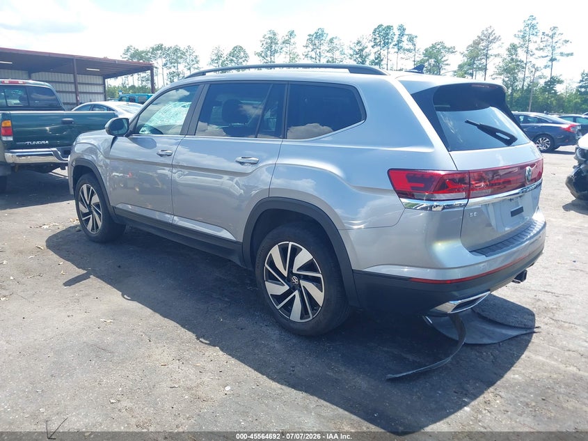 2024 Volkswagen Atlas VIN 1V2HR2CA6RC539676 IAAI salvage auction — FRONT END, Rebuildable (Florida), sold $9,100 on 2026-07-23 (photo 3)