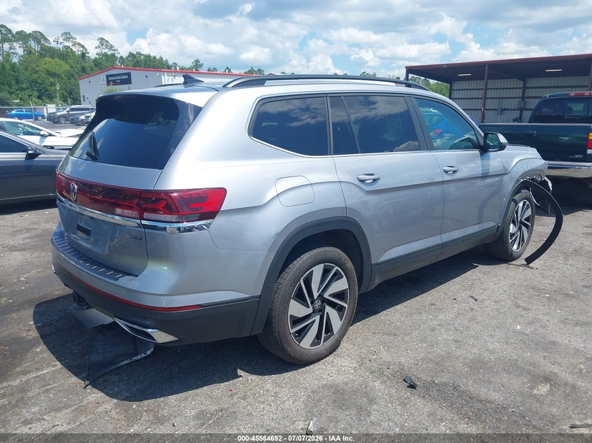 2024 Volkswagen Atlas VIN 1V2HR2CA6RC539676 IAAI salvage auction — FRONT END, Rebuildable (Florida), sold $9,100 on 2026-07-23 (photo 4)