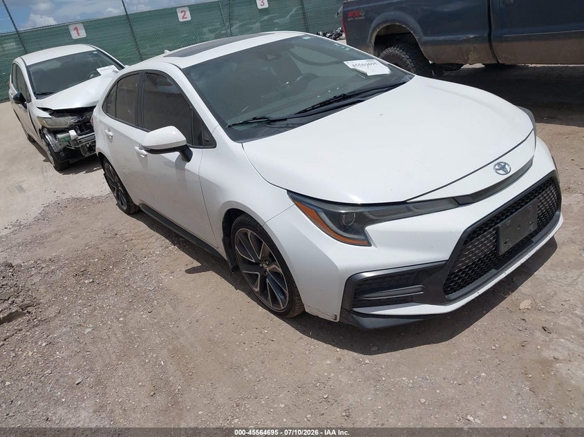 2020 Toyota Corolla VIN 5YFP4RCE2LP011638 — IAAI salvage auction photo