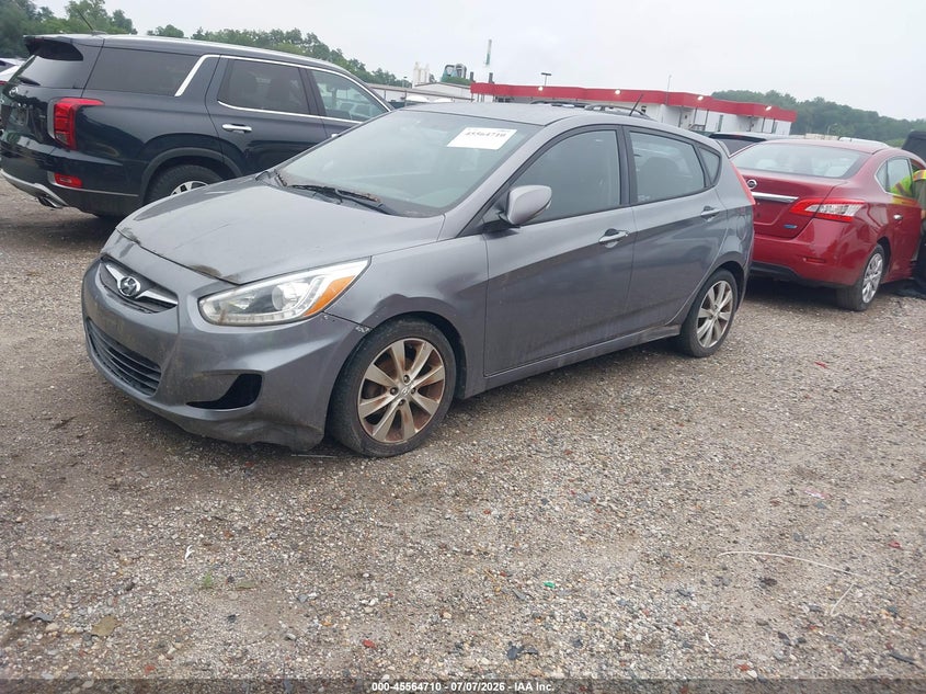 2014 Hyundai Accent VIN KMHCU5AE4EU188879 IAAI salvage auction — NORMAL WEAR, Clear (Maryland), sold $375 on 2026-07-20 (photo 2)