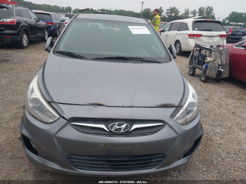 2014 Hyundai Accent VIN KMHCU5AE4EU188879 IAAI salvage auction — NORMAL WEAR, Clear (Maryland), sold $375 on 2026-07-20 (photo 6)