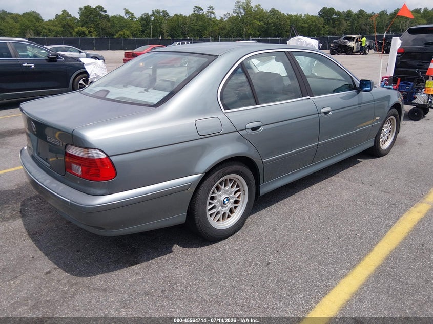2002 BMW 5 series VIN WBADT33422GF42476 IAAI salvage auction — NORMAL WEAR, Clear (South Carolina), sold $75 on 2026-07-22 (photo 4)