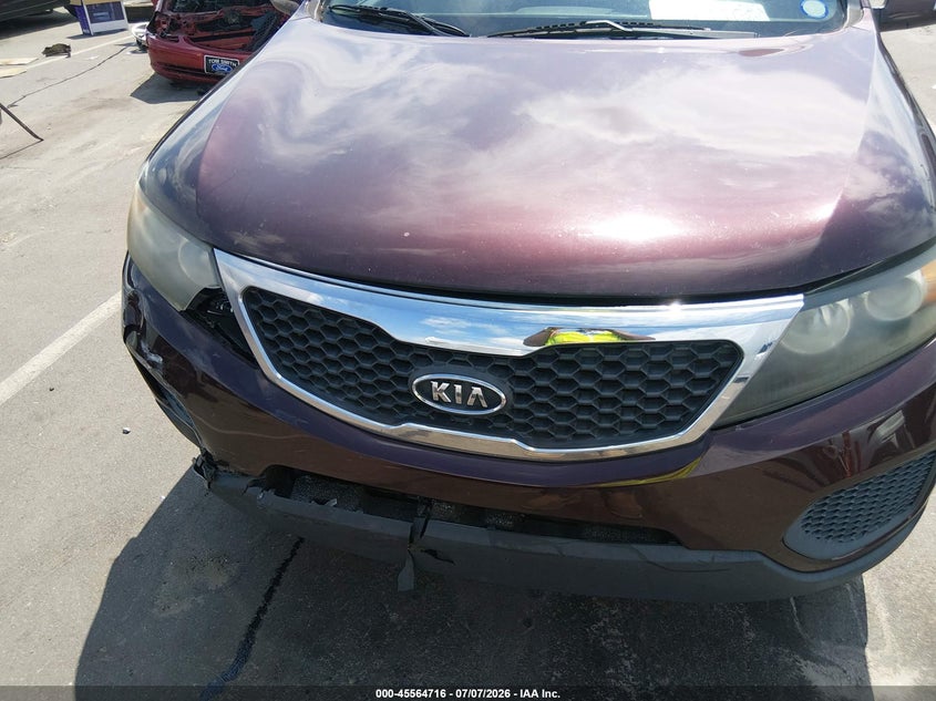 2012 Kia Sorento VIN 5XYKTDA25CG226797 IAAI salvage auction — NORMAL WEAR, Clear (North Carolina), sold $875 on 2026-07-29 (photo 6)