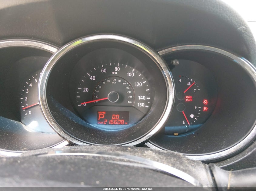 2012 Kia Sorento VIN 5XYKTDA25CG226797 IAAI salvage auction — NORMAL WEAR, Clear (North Carolina), sold $875 on 2026-07-29 (photo 7)