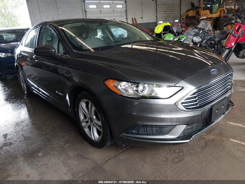 2018 Ford Fusion VIN 3FA6P0UUXJR122312 — IAAI salvage auction photo