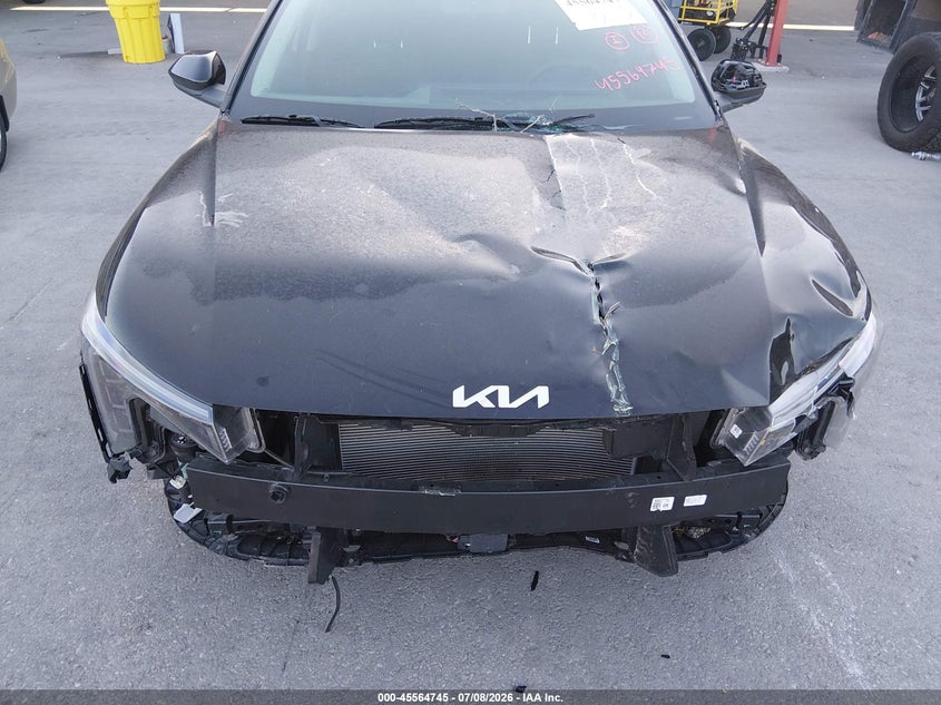 2025 Kia K4 VIN 3KPFT4DE6SE210529 IAAI salvage auction — FRONT END, Salvage Title, sold $6,950 on 2026-10-09 (photo 6)