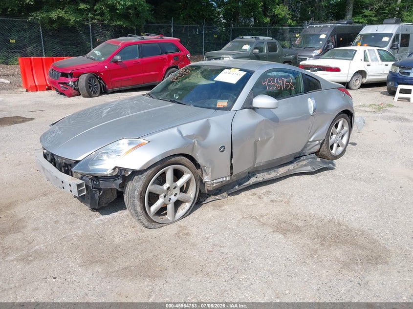 2003 Nissan 350z VIN JN1AZ34D93T106297 IAAI salvage auction — NORMAL WEAR, Original (Maine), sold $325 on 2026-07-13 (photo 2)