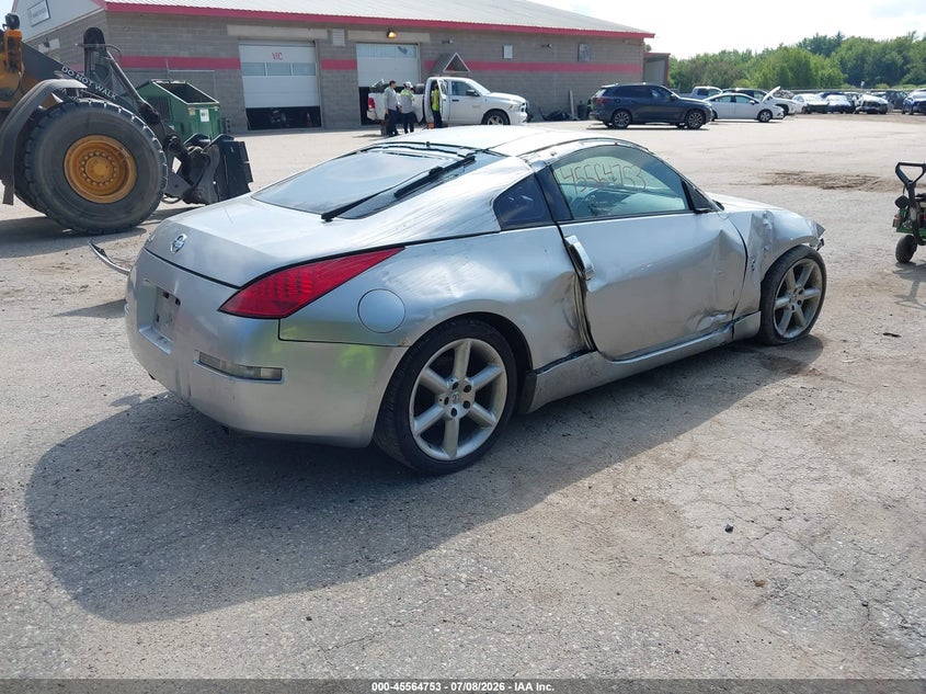 2003 Nissan 350z VIN JN1AZ34D93T106297 IAAI salvage auction — NORMAL WEAR, Original (Maine), sold $325 on 2026-07-13 (photo 4)