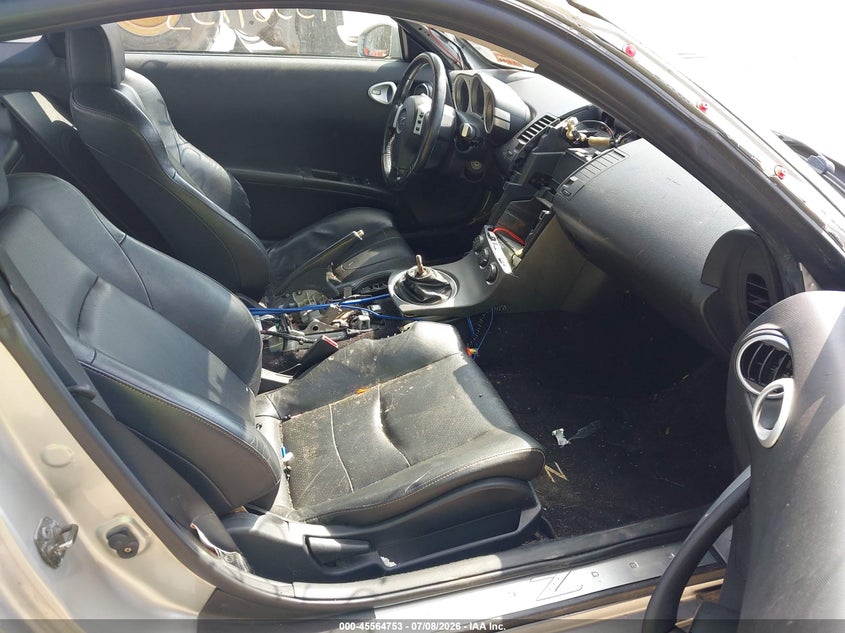 2003 Nissan 350z VIN JN1AZ34D93T106297 IAAI salvage auction — NORMAL WEAR, Original (Maine), sold $325 on 2026-07-13 (photo 5)