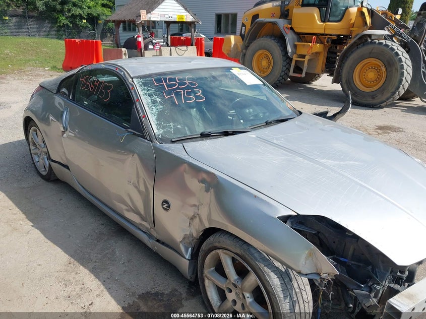 2003 Nissan 350z VIN JN1AZ34D93T106297 IAAI salvage auction — NORMAL WEAR, Original (Maine), sold $325 on 2026-07-13 (photo 6)