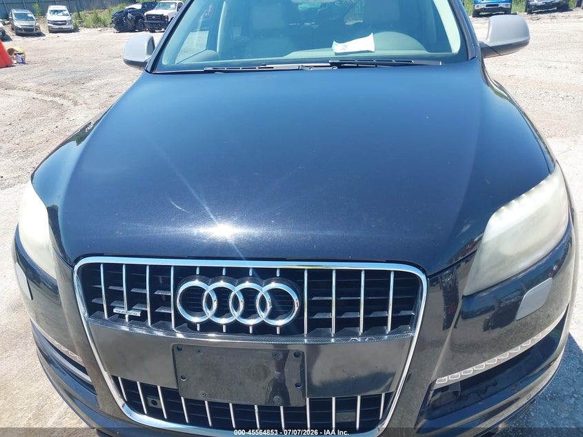 2013 Audi Q7 VIN WA1VMAFE2DD015028 IAAI salvage auction — NORMAL WEAR, Clear (Illinois), sold $700 on 2026-07-29 (photo 6)