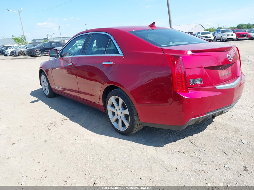 2013 Cadillac Ats VIN 1G6AG5RX3D0147628 IAAI salvage auction — THEFT, Salvage Title, sold $4,750 on 2026-07-23 (photo 3)