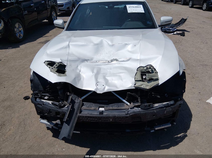 2020 BMW 3er VIN 3MW5R7J01L8B11621 IAAI salvage auction — FRONT END, Salvage (Iowa), sold $9,300 on 2026-08-24 (photo 6)