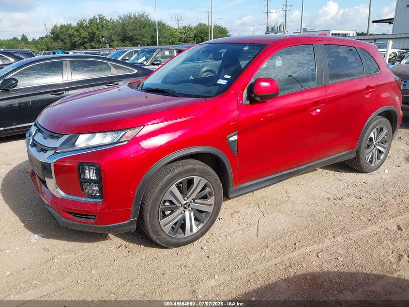 2024 Mitsubishi Outlander VIN JA4ARUAU3RU019435 IAAI salvage auction — UNDERCARRIAGE, Enterprise Vehicles Clear Only (Texas), sold $9,550 on 2026-07-23 (photo 2)