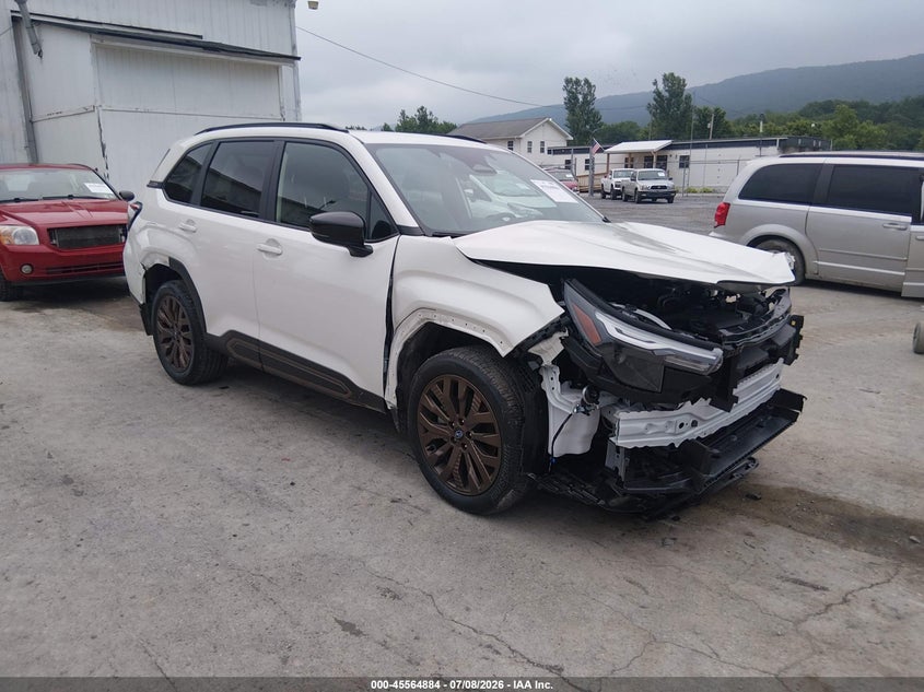 2025 Subaru Forester VIN JF2SLDHC7SH580553 IAAI salvage auction — FRONT END, Salvage Title, sold $7,100 on 2026-07-29 (photo 1)