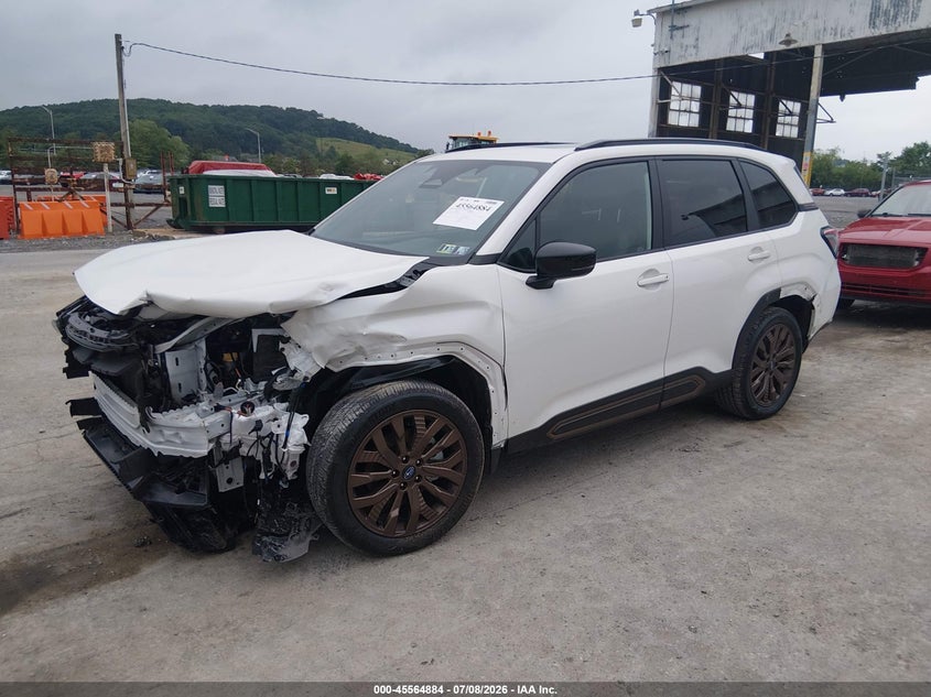 2025 Subaru Forester VIN JF2SLDHC7SH580553 IAAI salvage auction — FRONT END, Salvage Title, sold $7,100 on 2026-07-29 (photo 2)