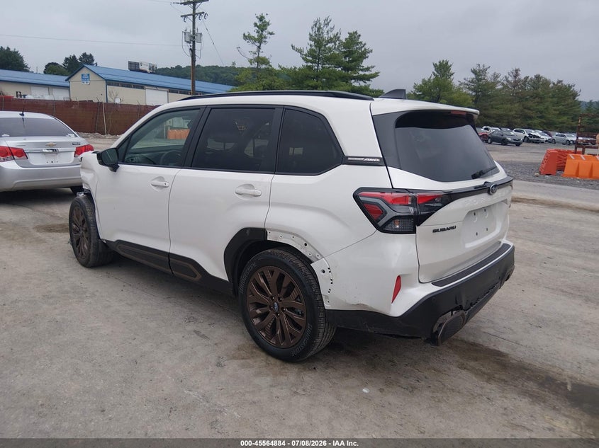 2025 Subaru Forester VIN JF2SLDHC7SH580553 IAAI salvage auction — FRONT END, Salvage Title, sold $7,100 on 2026-07-29 (photo 3)