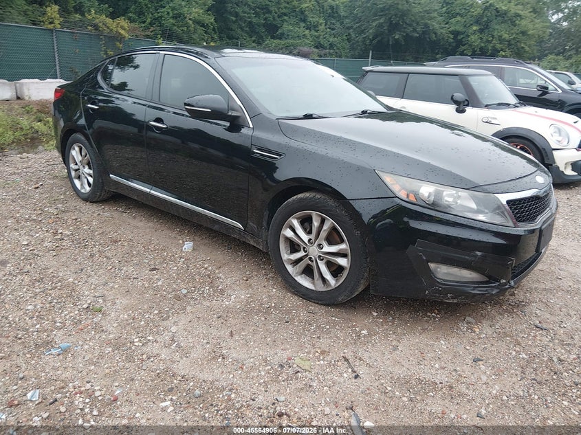 2013 Kia Optima VIN 5XXGN4A73DG237590 IAAI salvage auction — NORMAL WEAR, Clear (Virginia), sold $375 on 2026-07-16 (photo 1)