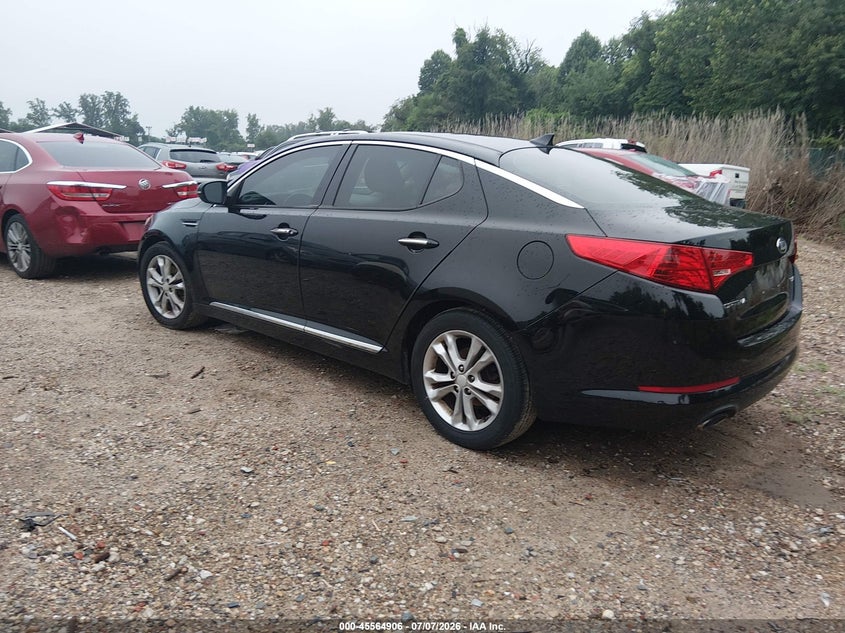 2013 Kia Optima VIN 5XXGN4A73DG237590 IAAI salvage auction — NORMAL WEAR, Clear (Virginia), sold $375 on 2026-07-16 (photo 3)