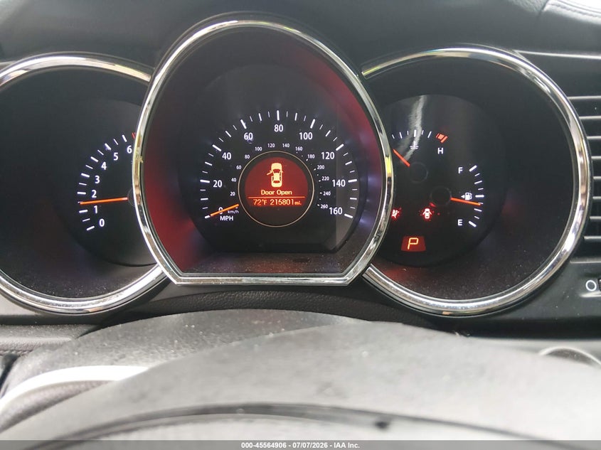 2013 Kia Optima VIN 5XXGN4A73DG237590 IAAI salvage auction — NORMAL WEAR, Clear (Virginia), sold $375 on 2026-07-16 (photo 7)
