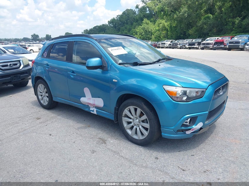 2011 Mitsubishi Outlander sport VIN JA4AR4AU3BZ005155 IAAI salvage auction — NORMAL WEAR, Clear (Texas), sold $800 on 2026-09-07 (photo 1)