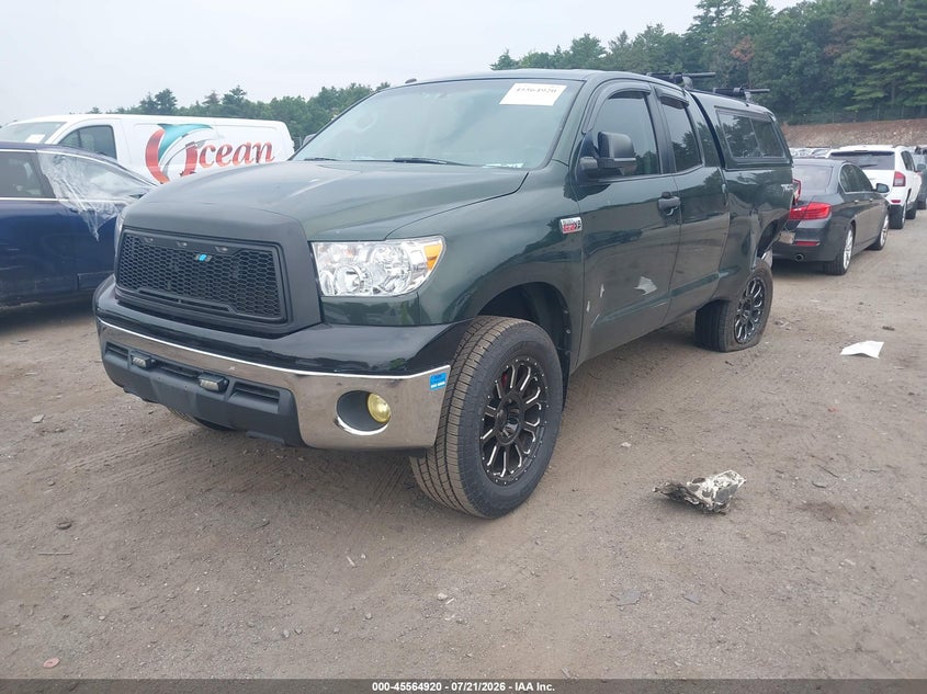2010 Toyota Tundra VIN 5TFUY5F17AX101939 IAAI salvage auction — FRONT & REAR, Clear (Massachusetts), sold $4,700 on 2026-07-24 (photo 2)