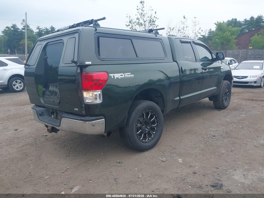 2010 Toyota Tundra VIN 5TFUY5F17AX101939 IAAI salvage auction — FRONT & REAR, Clear (Massachusetts), sold $4,700 on 2026-07-24 (photo 4)