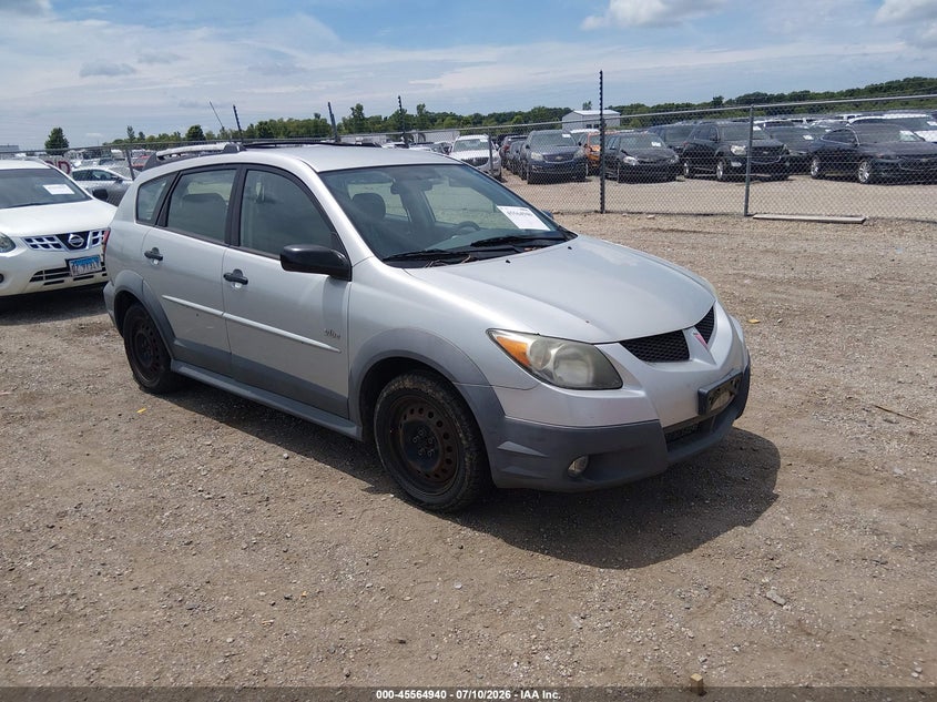 2004 Pontiac Vibe VIN 5Y2SL62834Z444805 IAAI salvage auction — NORMAL WEAR, Clear (Illinois), sold $925 on 2026-07-29 (photo 1)