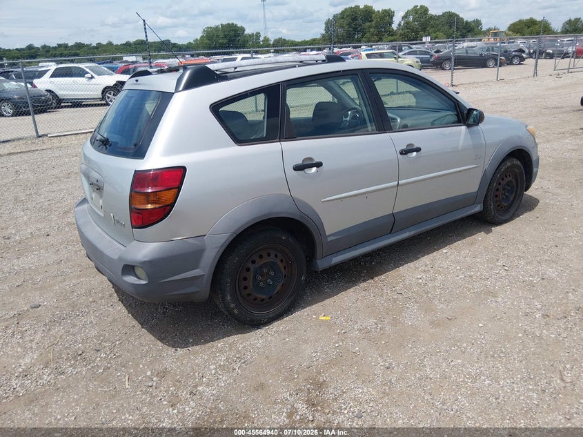 2004 Pontiac Vibe VIN 5Y2SL62834Z444805 IAAI salvage auction — NORMAL WEAR, Clear (Illinois), sold $925 on 2026-07-29 (photo 4)