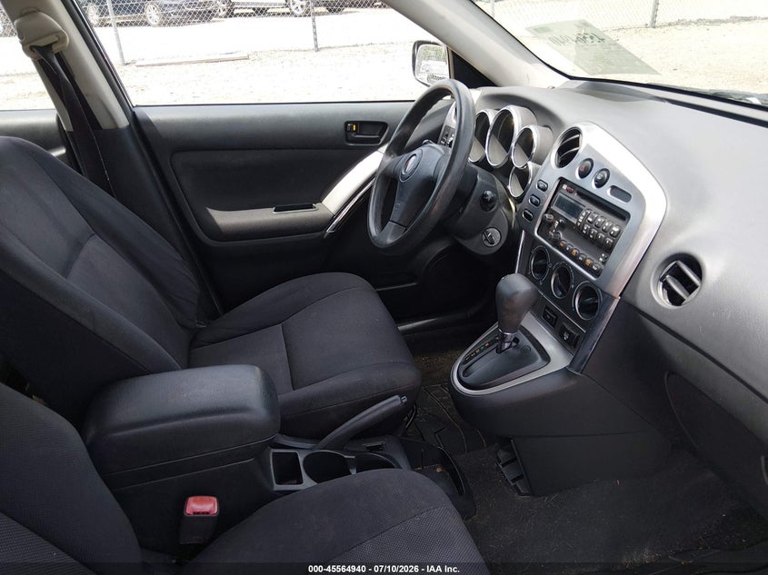2004 Pontiac Vibe VIN 5Y2SL62834Z444805 IAAI salvage auction — NORMAL WEAR, Clear (Illinois), sold $925 on 2026-07-29 (photo 5)