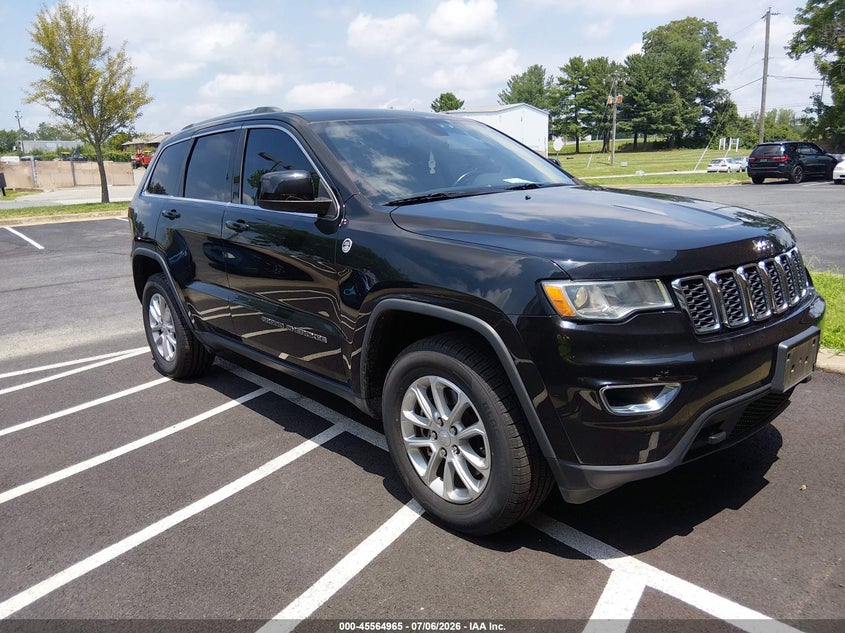 2021 Jeep Grand cherokee VIN 1C4RJFAG4MC793701 IAAI salvage auction — NORMAL WEAR, SF97 (Virginia), sold $16,100 on 2026-07-31 (photo 1)