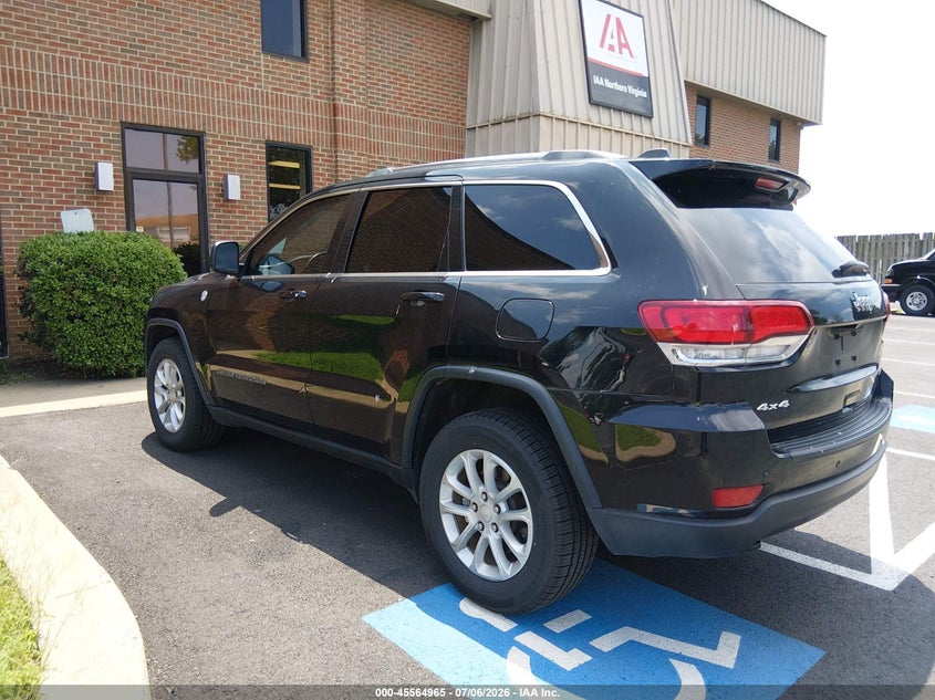 2021 Jeep Grand cherokee VIN 1C4RJFAG4MC793701 IAAI salvage auction — NORMAL WEAR, SF97 (Virginia), sold $16,100 on 2026-07-31 (photo 3)