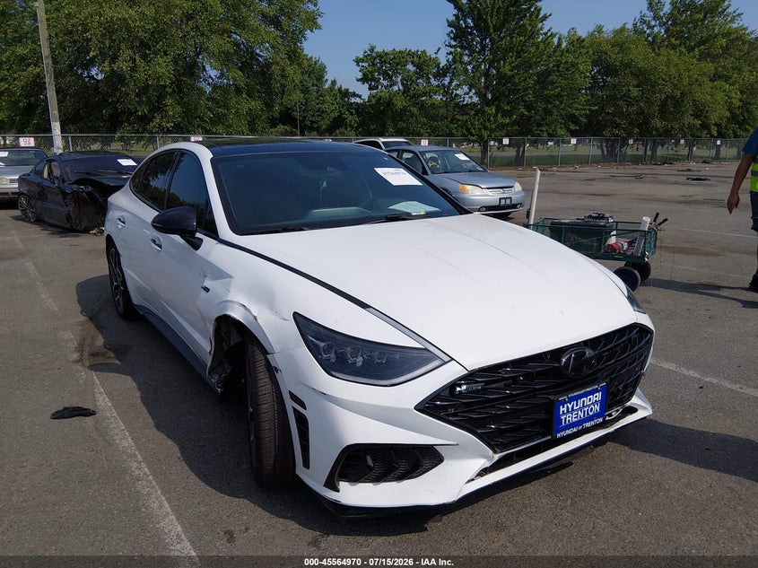 2023 Hyundai Sonata VIN KMHL14JC1PA300429 — IAAI salvage auction photo