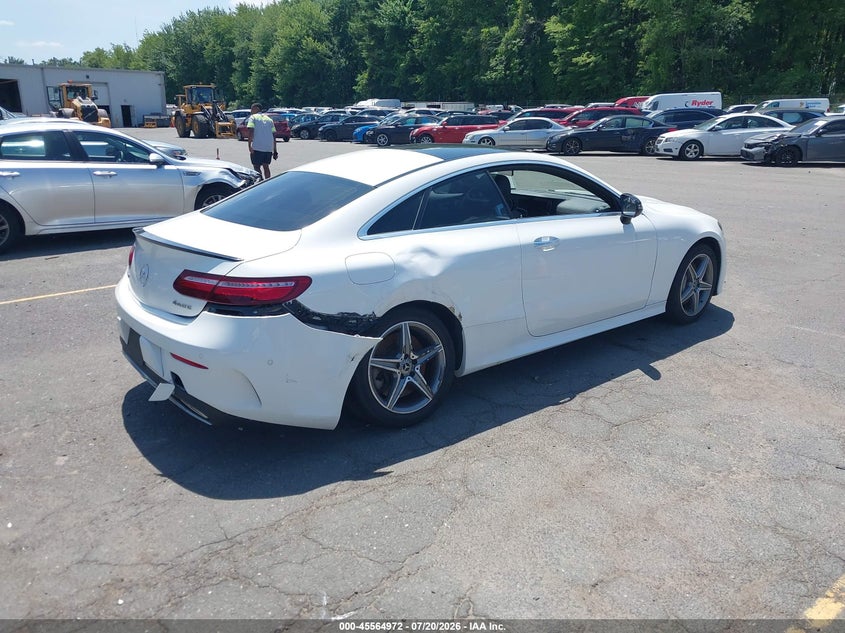 2018 Mercedes-benz E-klasse VIN WDD1J6GB1JF046937 IAAI salvage auction — RIGHT REAR, Wait Title, sold $12,950 on 2026-08-20 (photo 4)