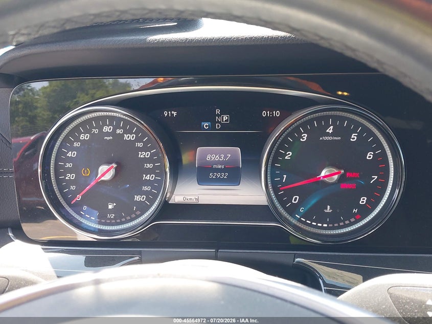 2018 Mercedes-benz E-klasse VIN WDD1J6GB1JF046937 IAAI salvage auction — RIGHT REAR, Wait Title, sold $12,950 on 2026-08-20 (photo 7)